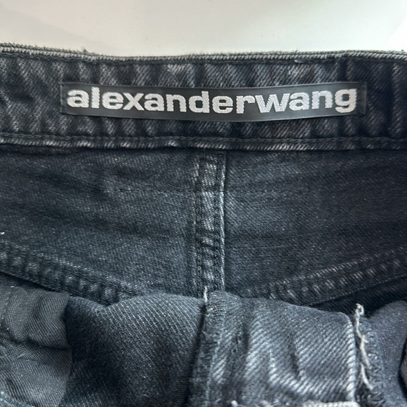Alexander Wang Bite Denim Shorts - Picture 6 of 9